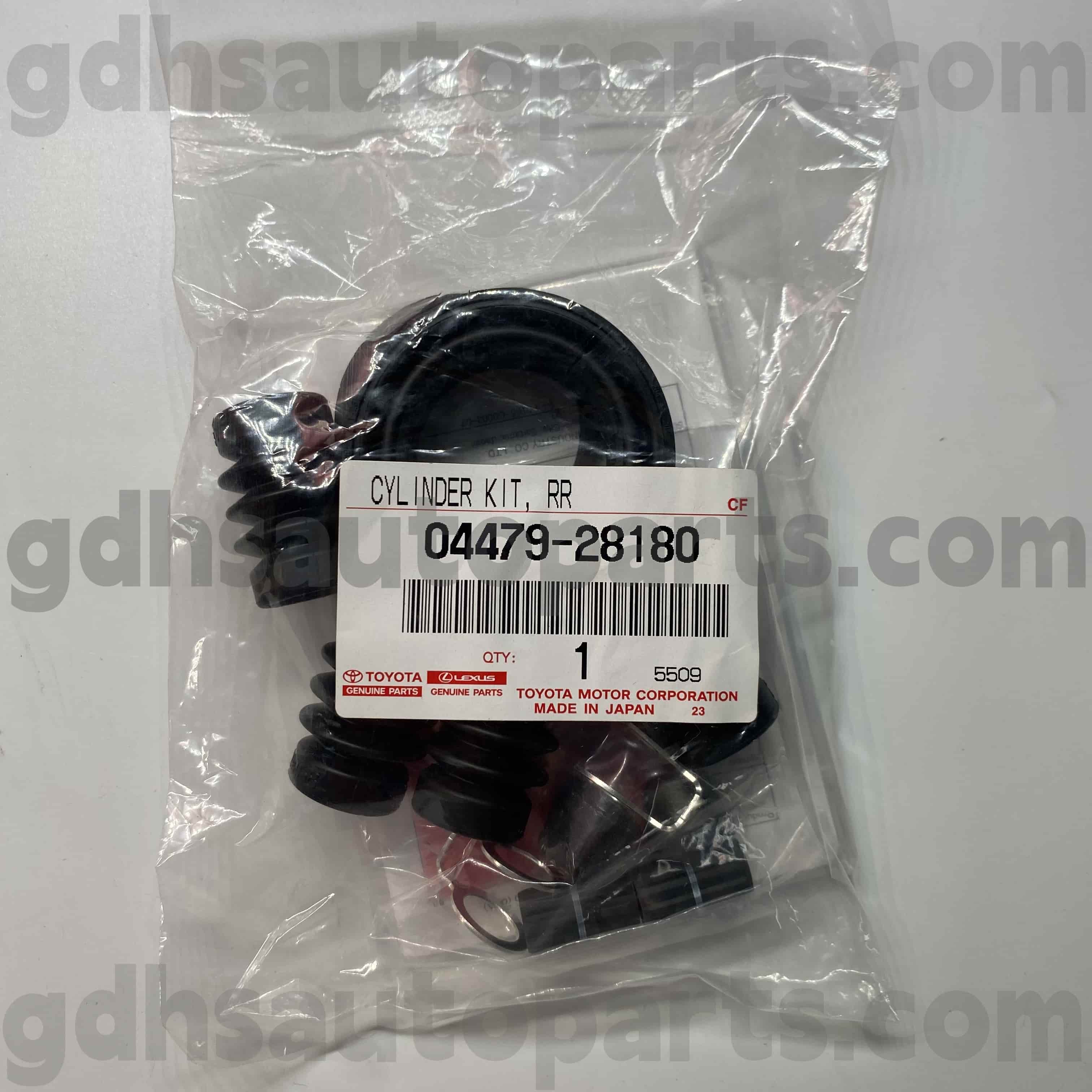 04479-28180 Toyota aitoja osia takajarrujen sylinterin korjaussarja Previalle, estimaa runko no. ACR50 GSR50