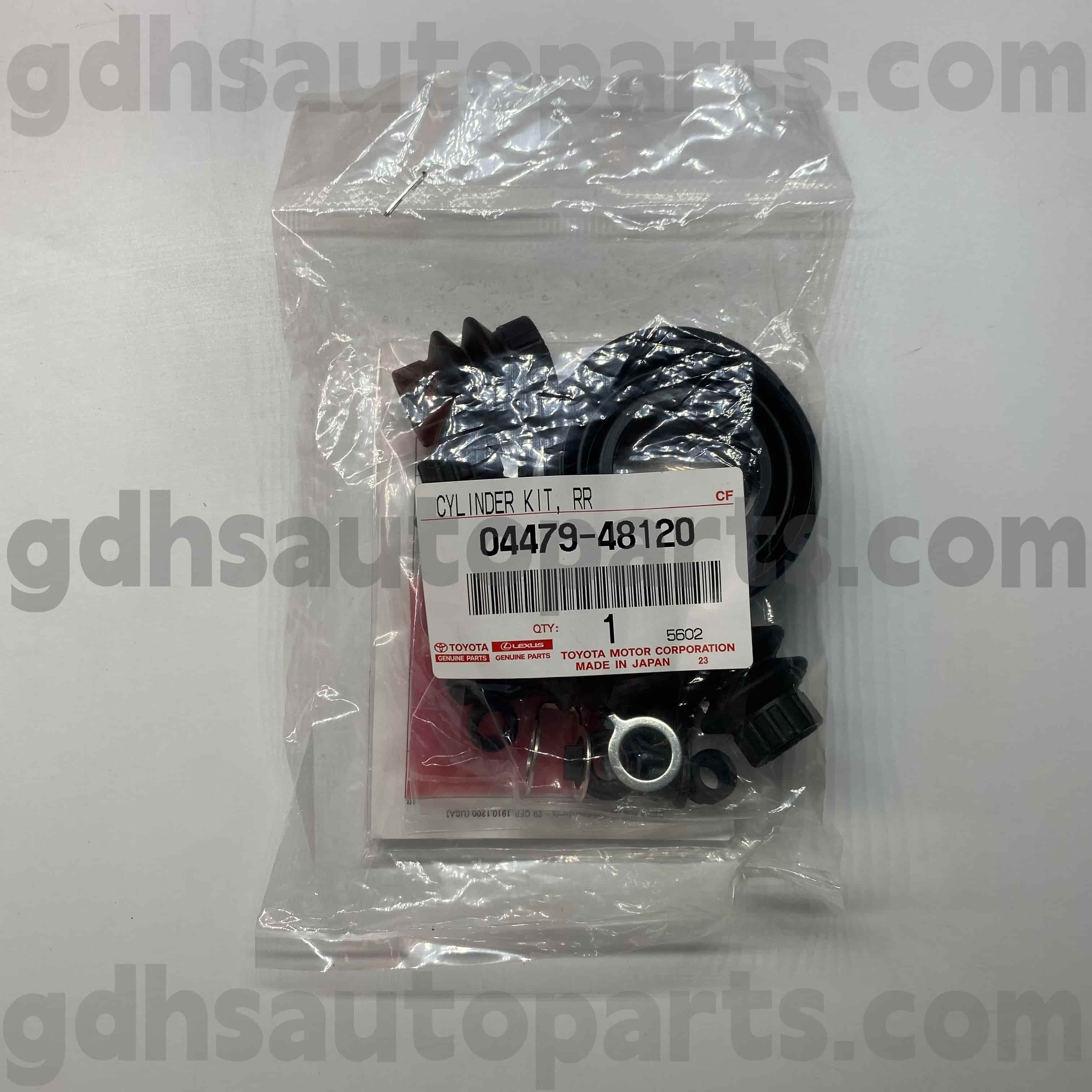 04479-48120 Toyota aitoja osia takajarrun sylinterin korjaussarja Highlander (JPP) -runkoon. GSU4Z