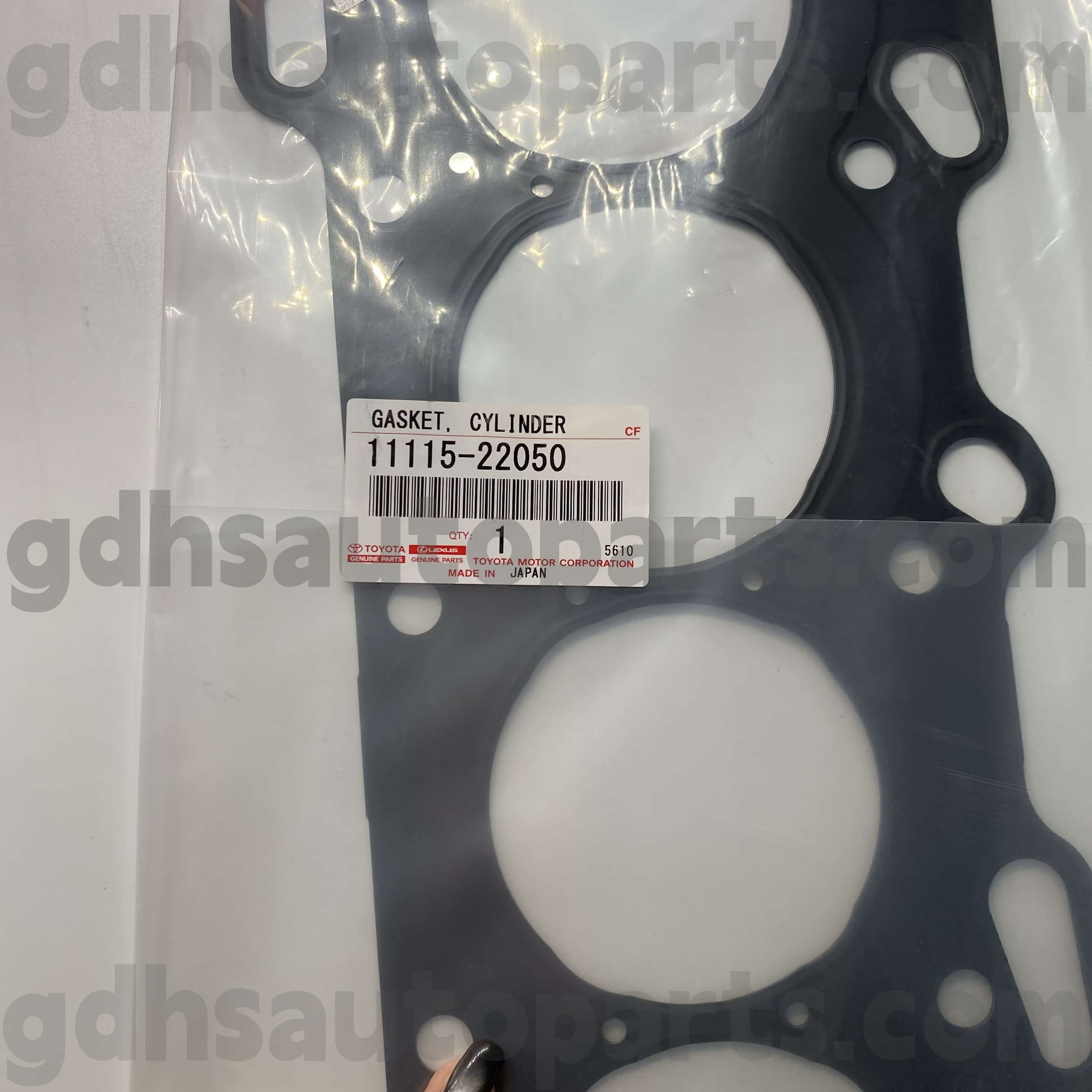 11115-22050 Toyota aito osia sylinteripeitteen kumirengas Celicalle, Corolla-runko no. 3zzfe, 4zzfe..zze12#.
