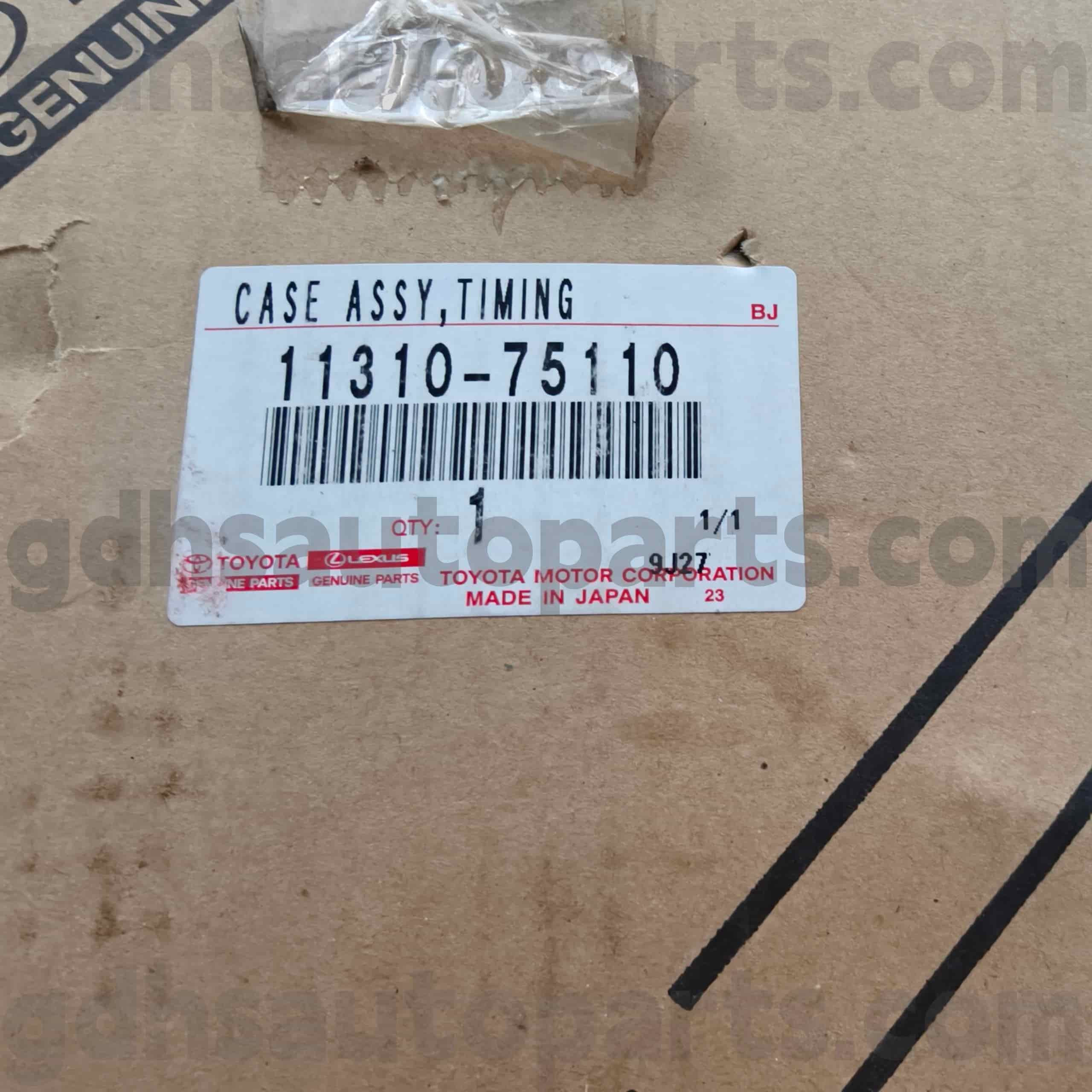 11310-75110 Toyota Alkuperäisten osien ajoitussuoja malleihin LAND CRUISER PRADO, TACOMA Alusta NO.TRJ150