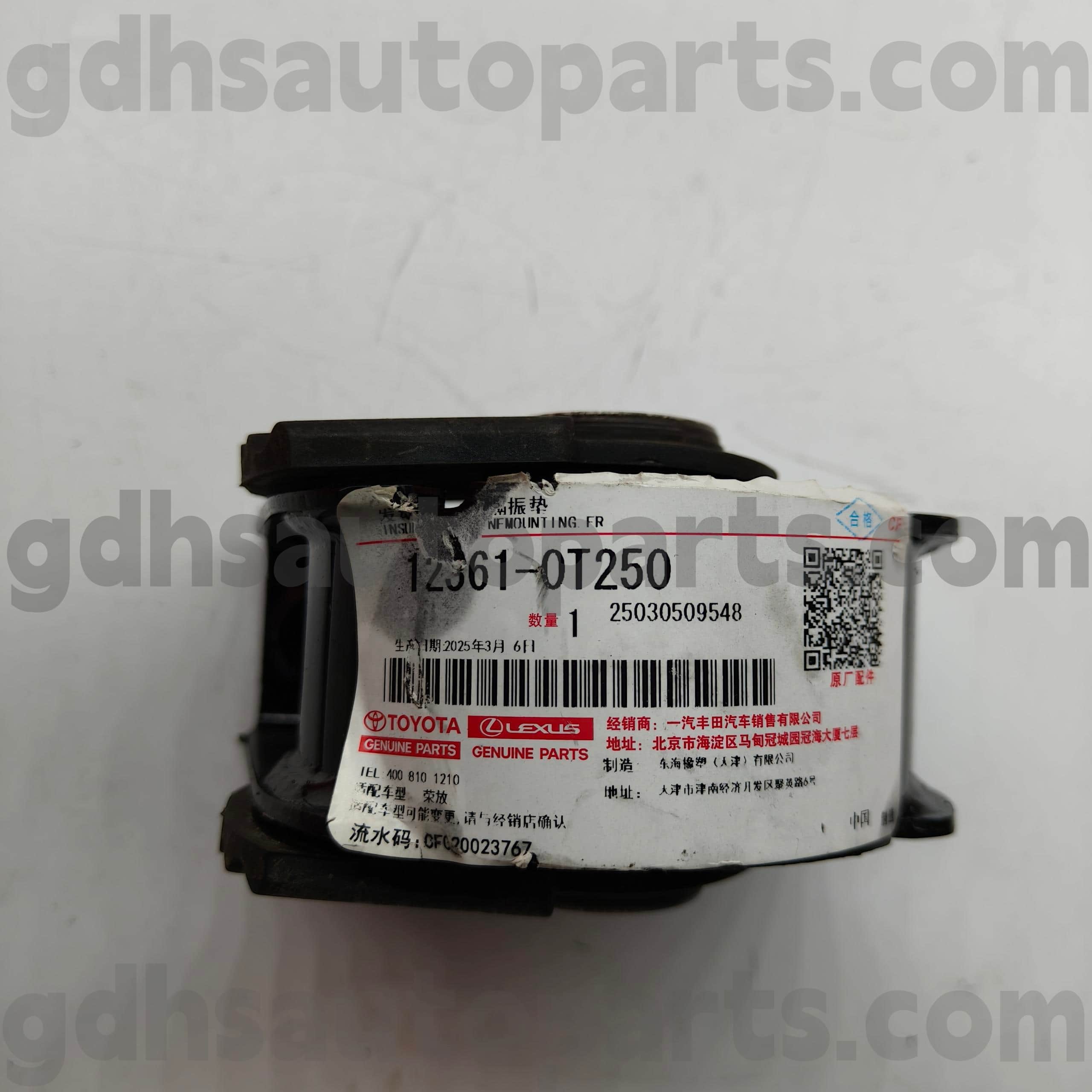 12361-0T250 Toyota Alkuperäisosat Etumoottorin kiinnitys RAV4-rungolle NO.ZSA4#