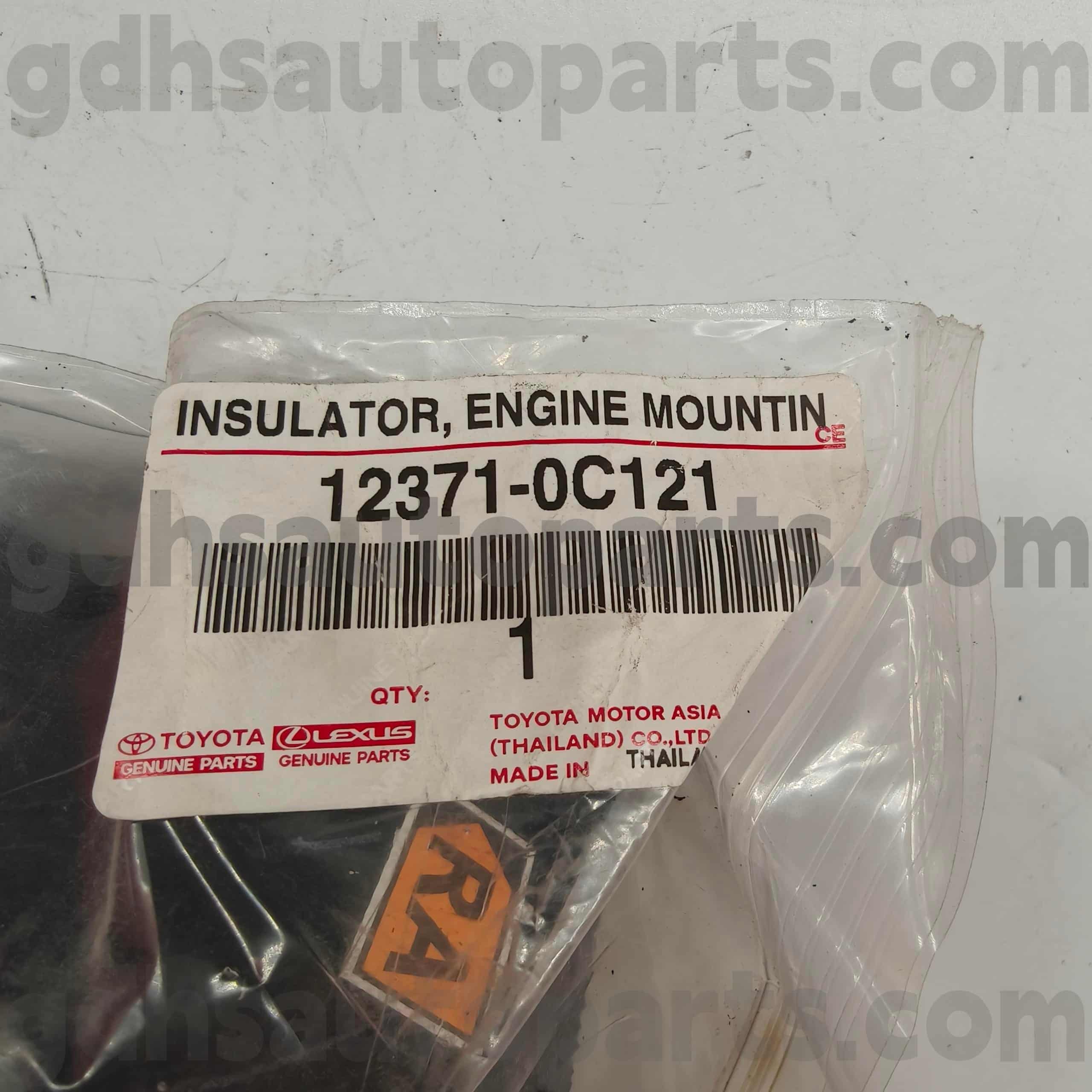 12371-0C121 Toyota alkuperäisosien vaihdevivusto alustalle NO.2TRFE..TGN26..4FC