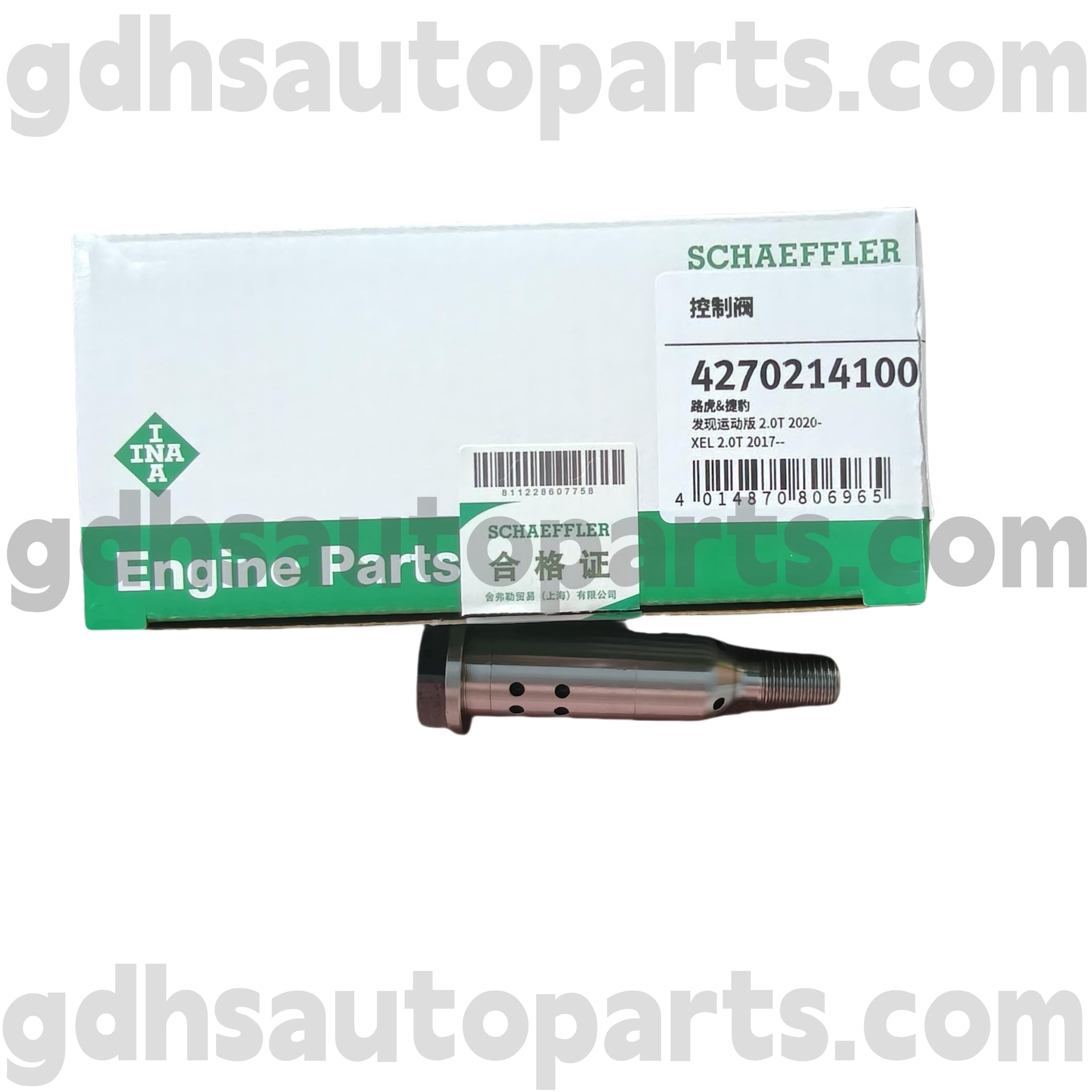 4270214100 Schaeffler INA -ruuvi Range Rover Velarille, Land Rover Discovery 4, Range Rover, Range Rover Sport OE NO. LR127722