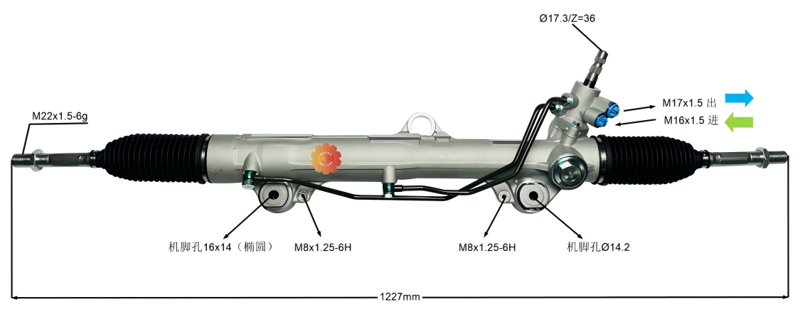 44200-60170 Autojen ohjausvaihde