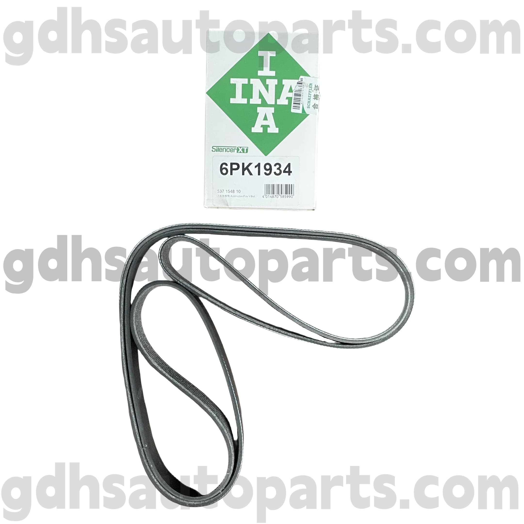 5371548100 Schaeffler Ina Drive Belt for Range Rover, Range Rover Sport, Range Rover Evoque, Range Rover Velar OE nro LR079263