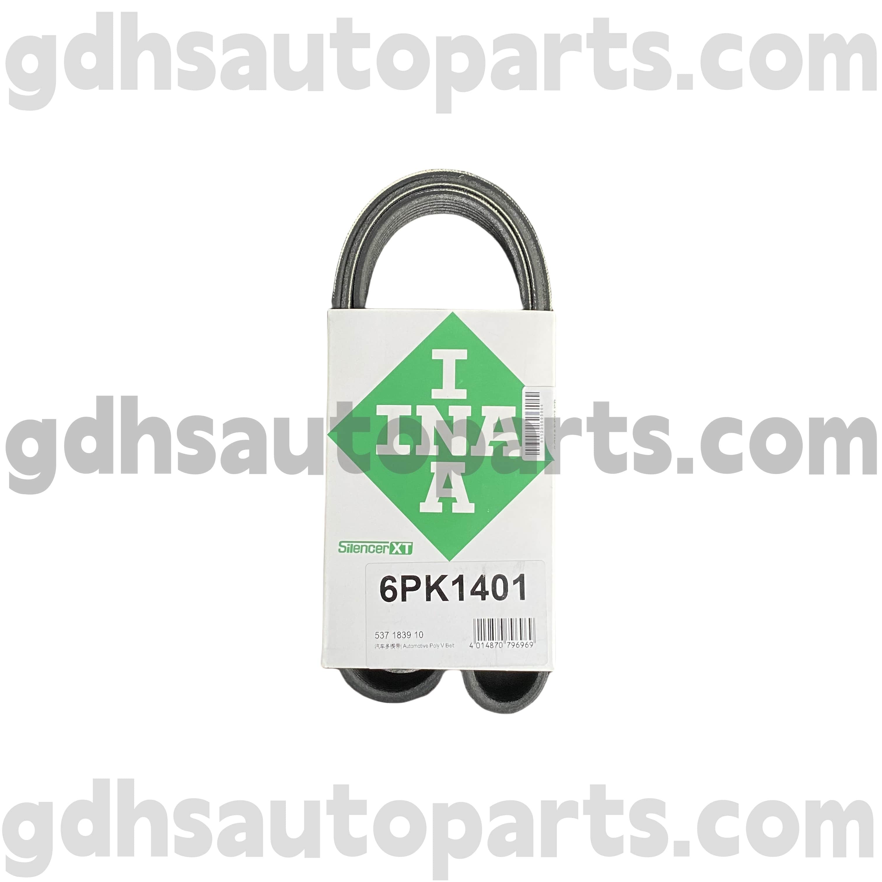 5371839100 Schaeffler Ina Drive Belt for New Range Rover, Range Rover Velar, New Range Rover Sport, New Defender OE NroLR121781