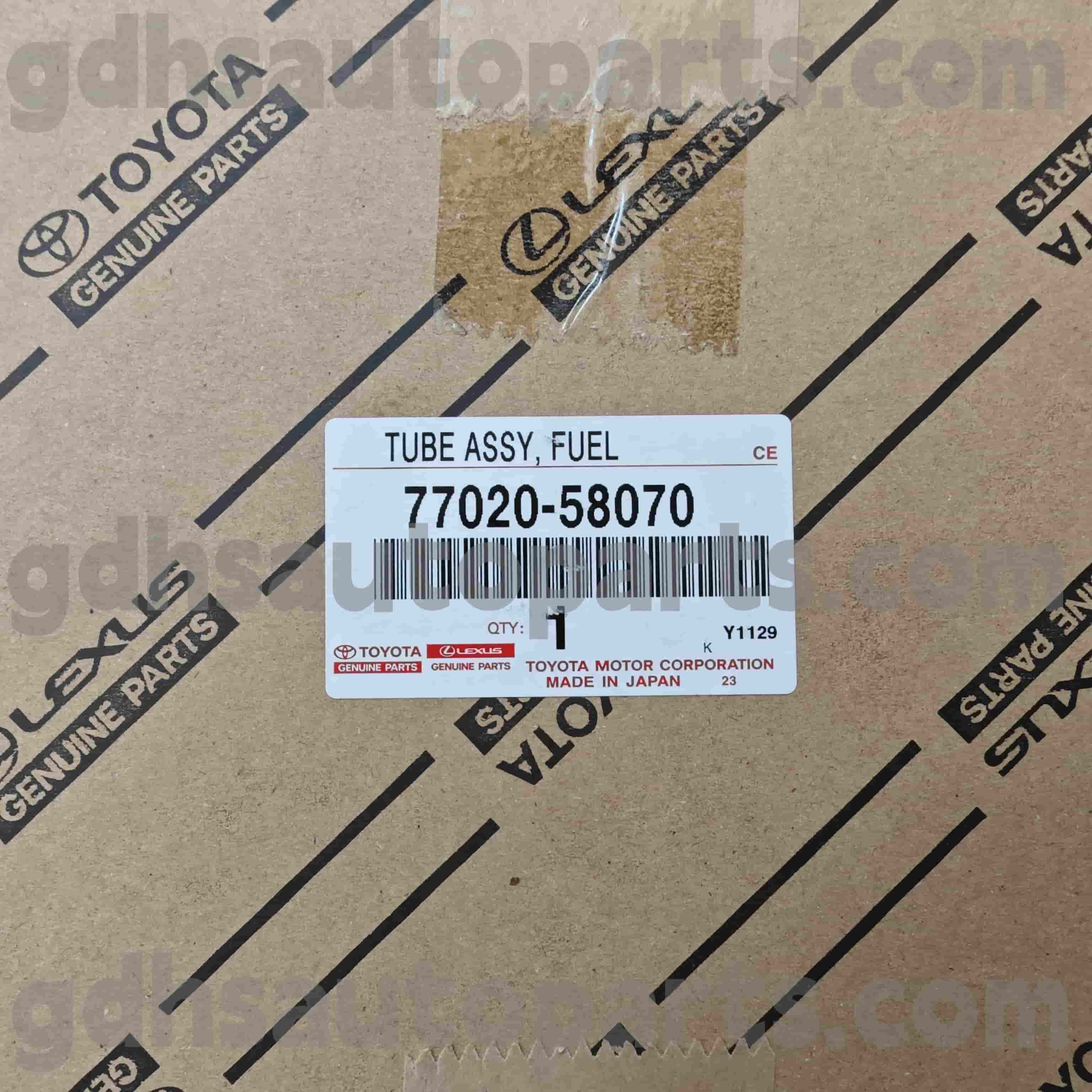 77020-58070 Toyota aito osia polttoainepumppu Alphard/Vellfire 、 Lexus LM350/LM300H -runko nro. GGH30