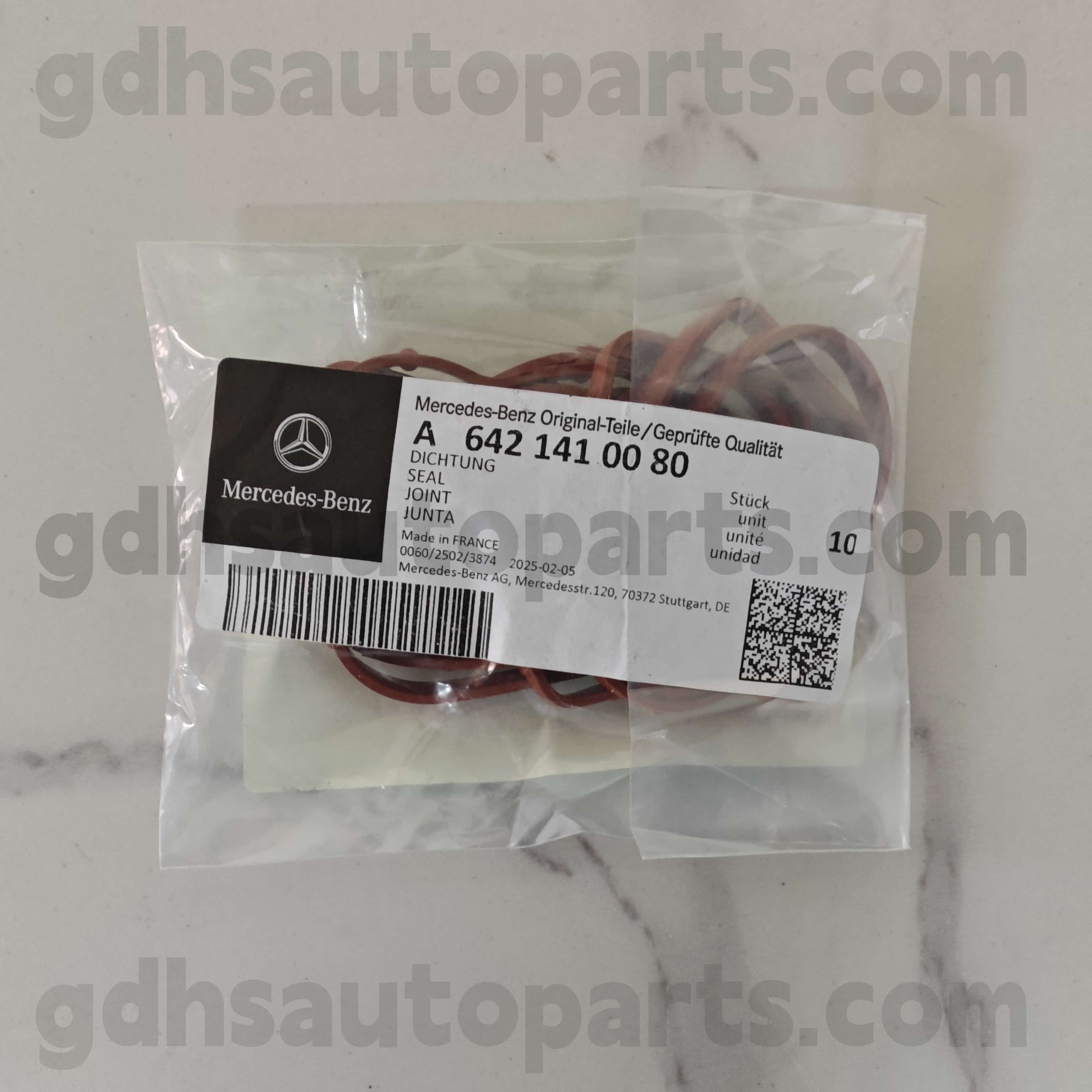 A 642 14100 80 Mercedes-Benz Aito osia O-rengas 642855 OM642 ， 642890 OM642，642820 642 ，642868 OM64228887 OM642