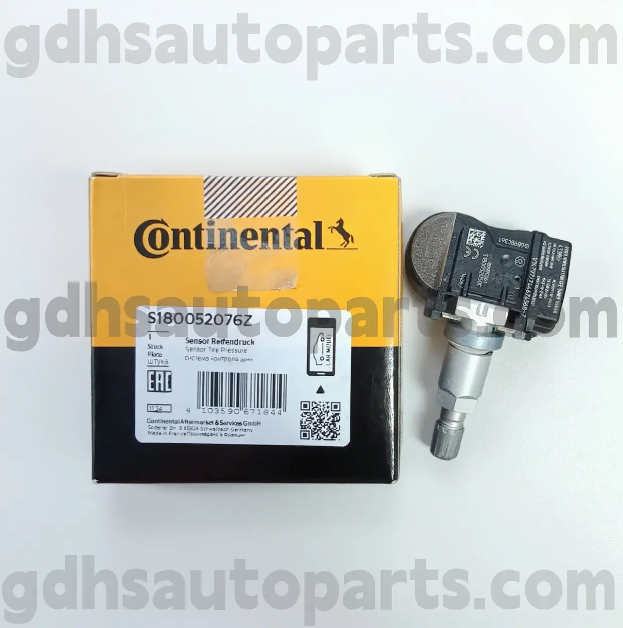 S180052076Z Manner renkaan paineenvalvonta -anturi Range Roverille, Range Rover Sport, Land Rover Discovery 4, Range Rover Velar OE NO. LR070840
